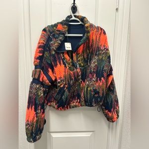 Free People Movement Cropped Fleece 1/4 Zip